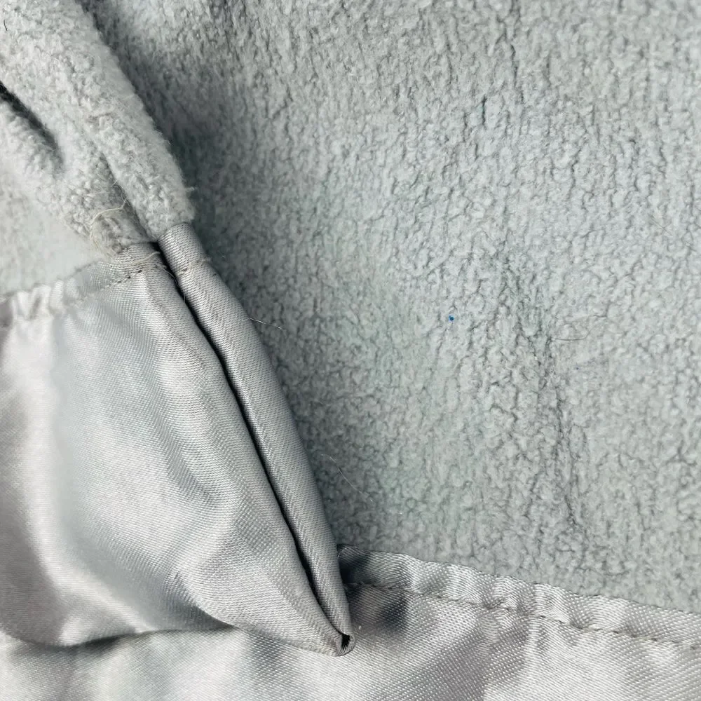 RARE Disney Thumper Gray Satin Edge Lovey Baby Blanket Bambi Rabbit Nursery HTF